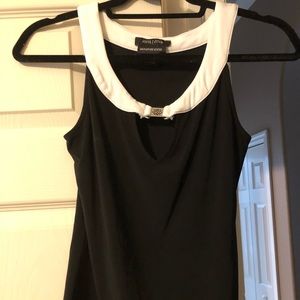 Tank top black and white